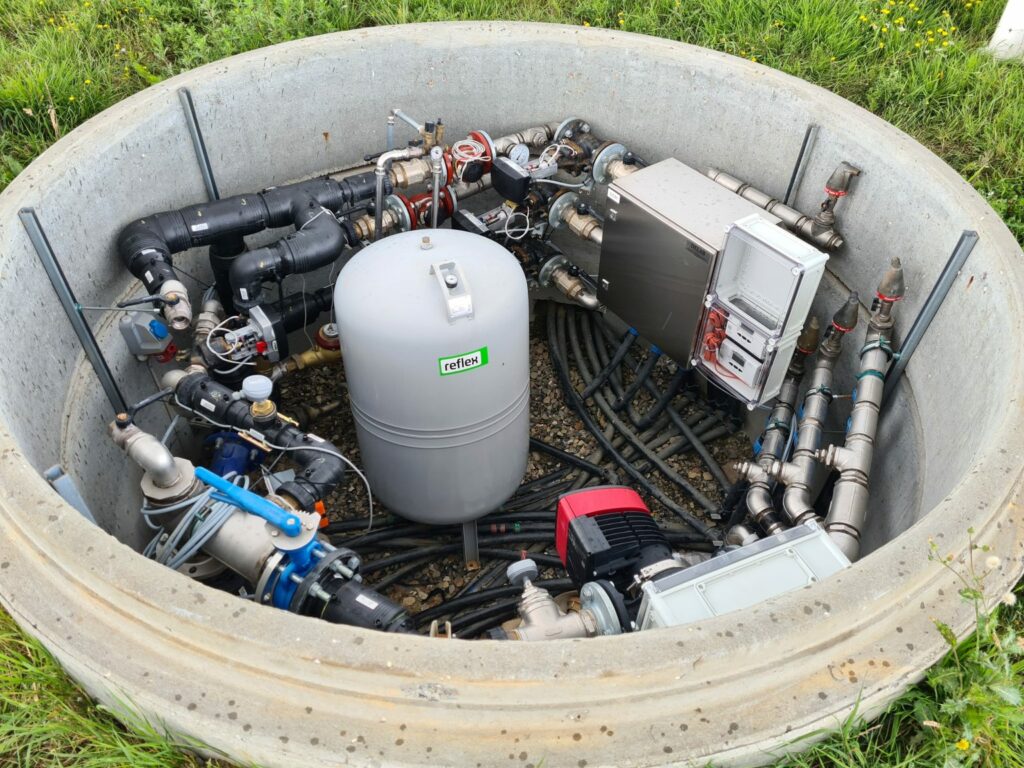 Thermo-road, Hornsyld, Hedensted, Danmark, Manifold chamber