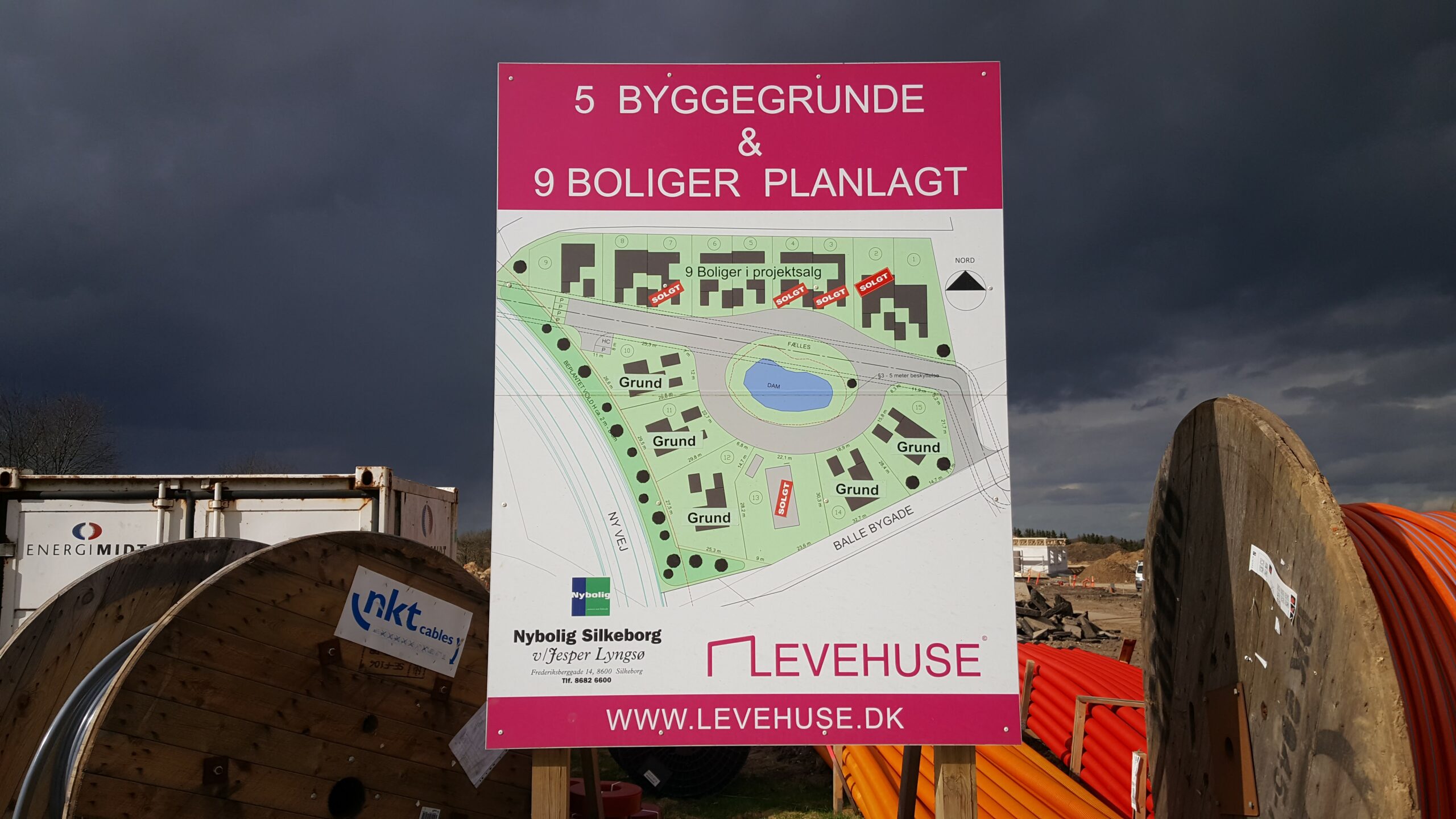 District heating via thermonet in Silkeborg, Denmark